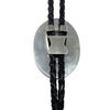 Calvin Desson, Bolo Tie, Tipi, Multicolor, Navajo Handmade, 48"