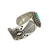 Jay Livingston, Bracelet, Tyrone turquoise, Navajo 6 1/4"