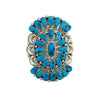 Rachel Wilson, Ring, Sleeping Beauty Turquoise, Sterling Silver, Navajo, 10