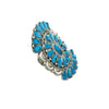 Rachel Wilson, Ring, Sleeping Beauty Turquoise, Sterling Silver, Navajo, 10