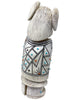 Claudia Peina, Fetish, Hopi Maiden, Antler, Zuni,  5 3/4" x 2 1/8"