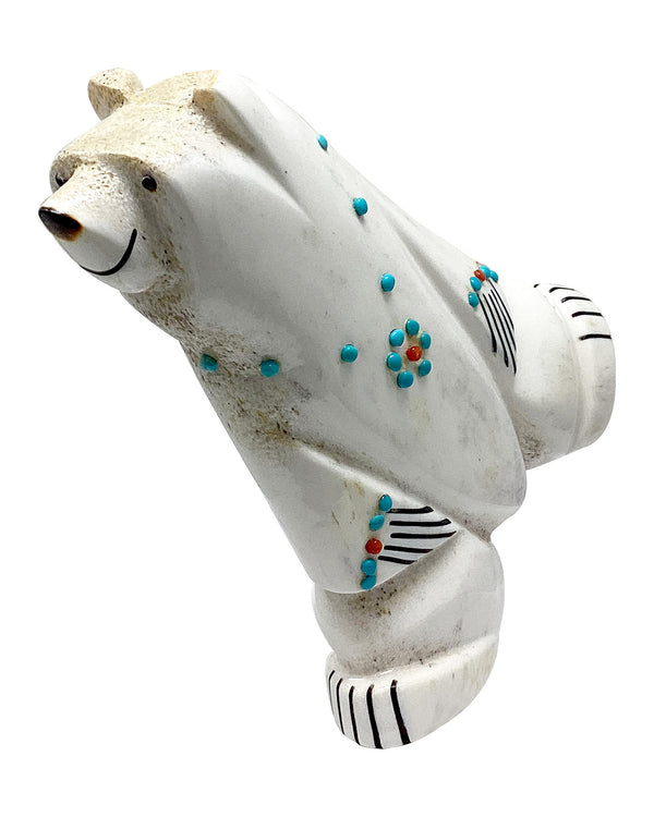 Claudia Peina, Fetish, Dancing Bear, Deer Antler, Zuni, 4 3/4