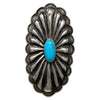 Rita Lee, Ring, Sleeping Beauty Turquoise, Navajo, 8 1/4