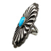 Rita Lee, Ring, Sleeping Beauty Turquoise, Navajo, 8 1/4