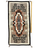 Desbah Hawthorne, Diamond Pattern, Navajo Handwven Rug, 50” x 25”