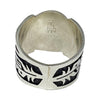 Patrick Tewawina, Ring, The Man In the Maze, Hopi Handmade, 14 1/2