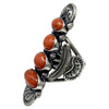 Hank Vandever, Ring, Mediterranean Coral, Navajo, 7