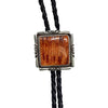 Albert Begay, Bolo, Orange Spiny Oyster, Navajo Handmade, 48"