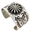 Edison Sandy Smith, Bracelet, Repousse, Traditional, Navajo Handmade, 7 1/4"