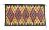 Kaylsey Sorrell, Eye Dazzler, Navajo Handwoven Rug, 49.5” x 27.5”