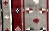 Bessie Yazzie, Chief Rug, Navajo Handwoven, 74" x 26.5"