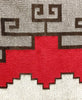 Vintage Navajo Hand Woven Rug, Ganado Red, Circa 1960, 60'' x 85 1/2''