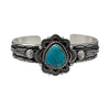 Mike & Rosita Calladitto, Bracelet, Kingman Turquoise, Navajo, 6 3/4"