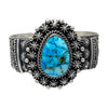 Michael Calladitto, Bracelet, Kingman Turquoise, Navajo, 6 3/4"