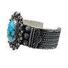 Michael Calladitto, Bracelet, Kingman Turquoise, Navajo, 6 3/4"