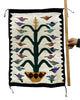 Betty Dougi, Tree of Life, Navajo Handwoven Rug, 23” x 31”