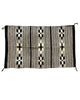 Elsie Wauneka, Circa 1960, Wide Ruins, Navajo Handwoven Rug, 33 1/2" x 55 1/2"