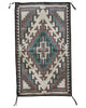 Marie Yazzie, New Lands Raised Outline, Navajo Handmade Rug, 33"x 56"