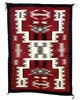 Karen Bahe, Storm Pattern, Navajo Handwoven Rug, 33" x 45"