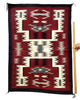 Karen Bahe, Storm Pattern, Navajo Handwoven Rug, 33" x 45"