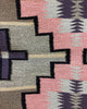 Kayla Smith, Four Direction, Eye Dazzler, Navajo Handwoven Rug, 23" x 48"