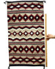 Sheryl Miller, Cheif , Navajo Handwoven Rug, 25 1/2" x 44 1/2"