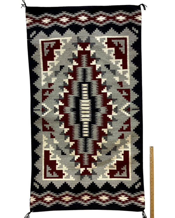 Sheryl Miller, Ganado Red, Navajo Handwoven Rug, 32 1/2