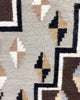 Esther Etcitty, Two Grey Hills, Navajo Handwoven Rug, 42 1/2'' x 57''