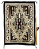 Esther Etcitty, Two Grey Hills, Navajo Handwoven Rug, 42 1/2'' x 57''