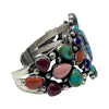 Tillie Jon, Bracelet, Multicolor, Sterling Silver, Navajo, 6 3/4"