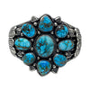 Calvin Martinez, Bracelet, Kingman Turquoise, Navajo, 6 1/2"