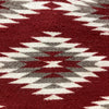 Rose Gorman, Circular Eye Dazzler Rug, Navajo Handwoven, 22" dia