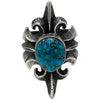 Floyd Parkhurst, Ring, Kingman Turquoise, Sterling Silver, Navajo, 11