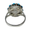 Dickie Charlie, Ring, Sleeping Beauty Turquoise, Sterling Silver, Zuni, 8