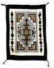 Sunni Lee, Rug, Two Grey Hills, Navajo, 23 1/2" x 31 1/2"