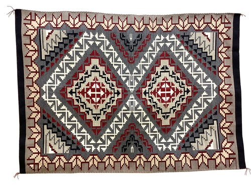 Margie Elwood, Rug, Ganado Red, Navajo, 55