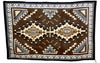 Betty Mae Bahe, Rug, Two Grey Hills, Navajo, 60" x 106"