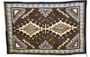 Betty Mae Bahe, Rug, Two Grey Hills, Navajo, 60" x 106"