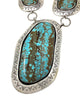 Lyanne Goodluck, Necklace, Number 8 Turquoise, Navajo Handmade, 38"