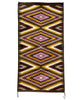 Isabelle John, Rug, Eye Dazzler, Navajo Handwoven, 56” x 28 1/2”