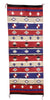 Bessie Yazzie, Chief Rug, Navajo Handwoven, 68" x 27"