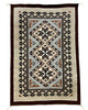 Martha Smith, Rug, Two Grey Hills, Navajo Handwoven, 36.5" x 24.5"