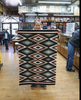 Ancita Begay, Rug, Eye Dazzler, Navajo Handwoven, 57” x 44”