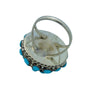 Dickie Charlie, Ring, Sleeping Beauty Turquoise, Zuni Handmade, 7