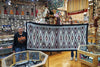 Irene Begay, Navajo Handwoven Rug, Eye Dazzler, 99” x 46”