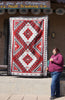 Lolita Williams, Navajo Handwoven Rug, Klagetoh Design, 92” x 64”