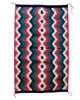 Ayash Tso, Navajo Handwoven Rug, Wool, Eye Dazzler, 25” x 40”