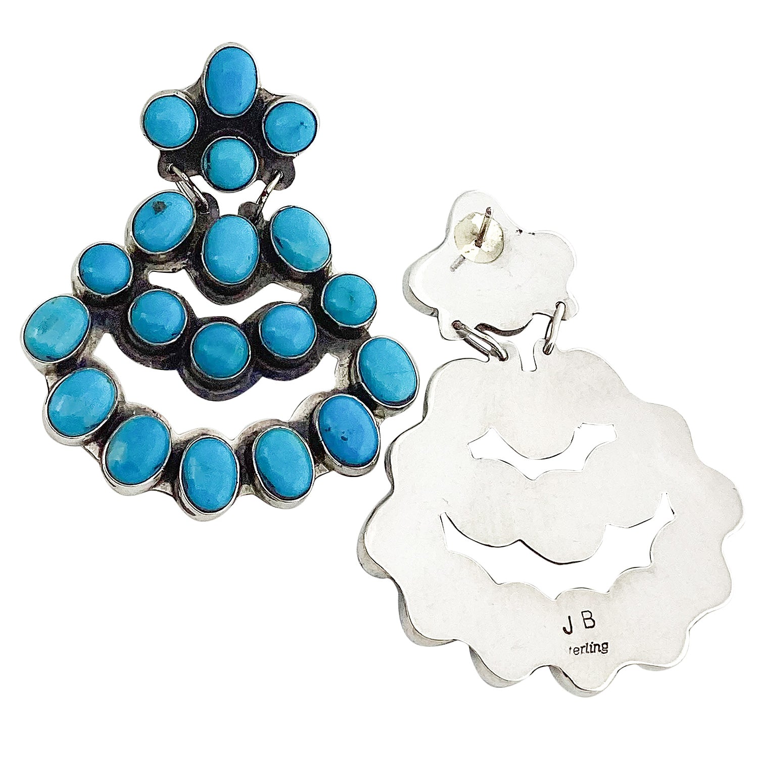 [BLACKMUSE]少女時代 ジェシカ着用☆Square chandelier Earrings Faceted Marquise Stone Chandelier Earrings - EJ2240 – Jane