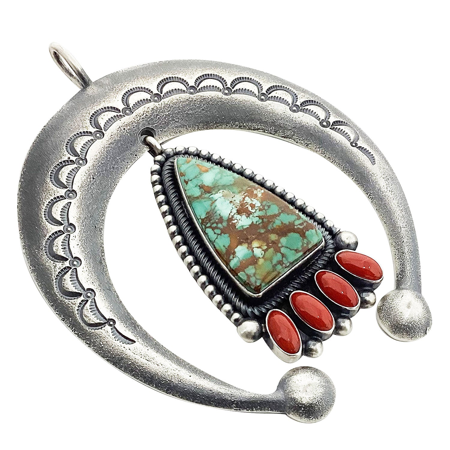 【Ernest Roy Begay】Number8 ターコイズ Kenneth Begay Number Eight turquoise ring 441 | ターコイズ