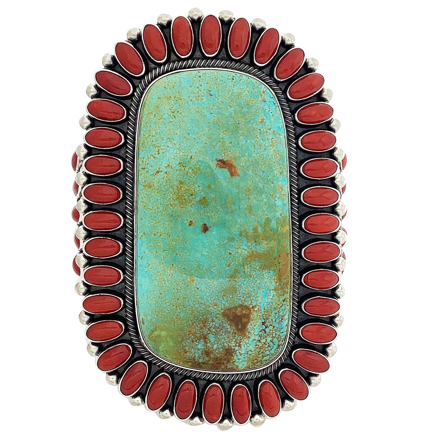 【Ernest Roy Begay】Number8 ターコイズ Ernest Roy Begay ナバホ族 バングル ターコイズ アーネスト